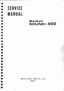 Sankyo 600 manual. Camera Instructions.